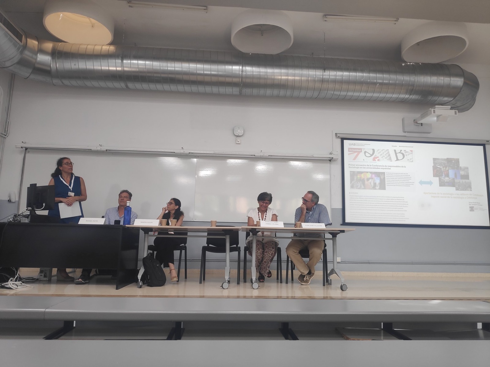 Sessió sobre la formació en sociologia i cap on volem anar de la Facultat